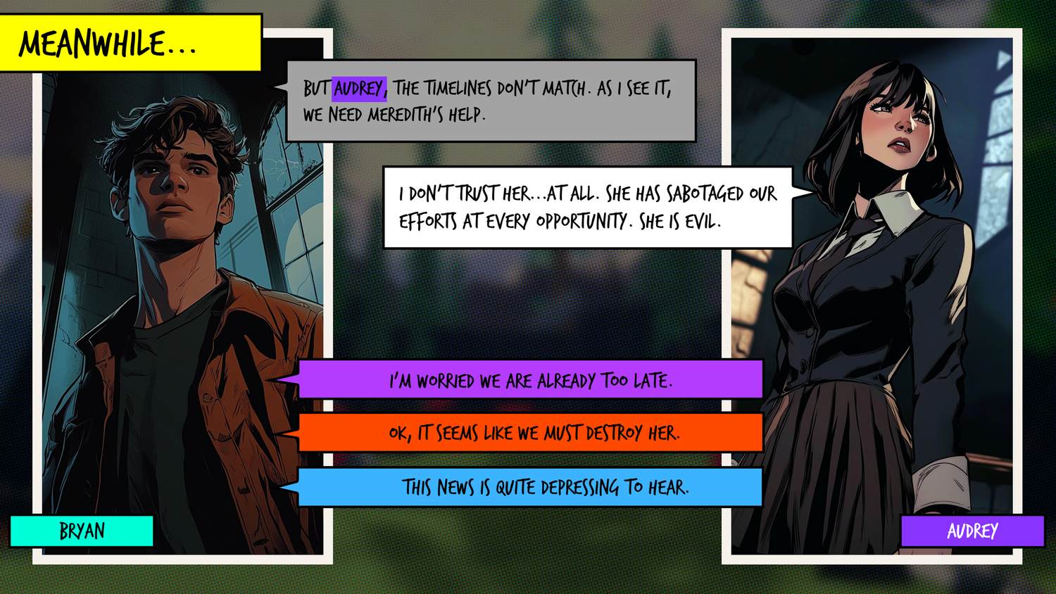 UI dialog concept